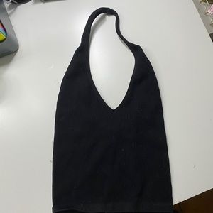 Urban Outfitters out from under black halter top